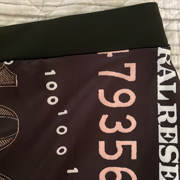 SHEIN SXY dollar print fringe trim maxi skirt - Picture 6 of 6